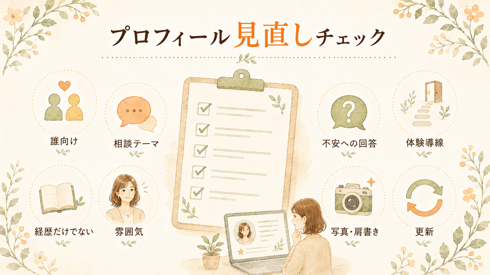8つのチェック項目