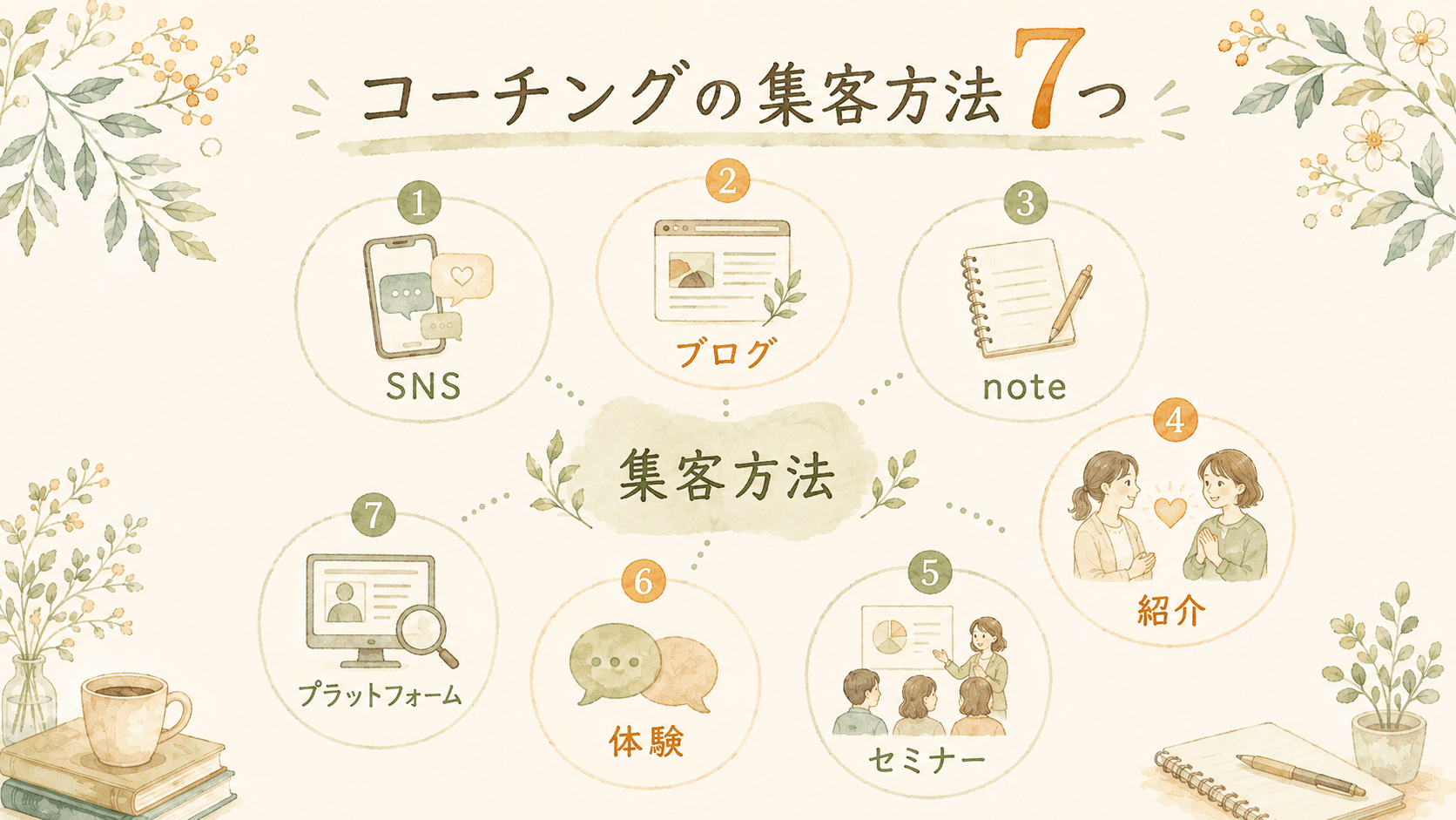 7つの集客方法