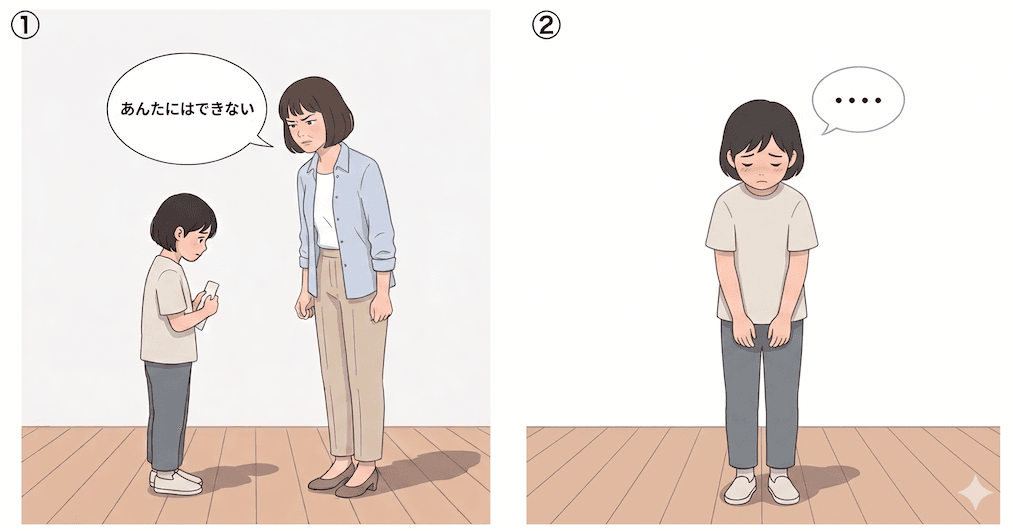 あんたにはできないと言われ続けた少年時代