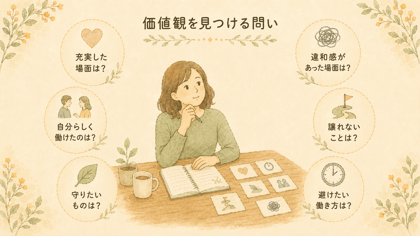 過去の経験から価値観を見つける10の問い
