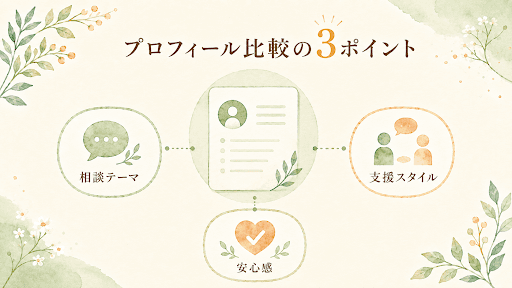 プロフィール比較