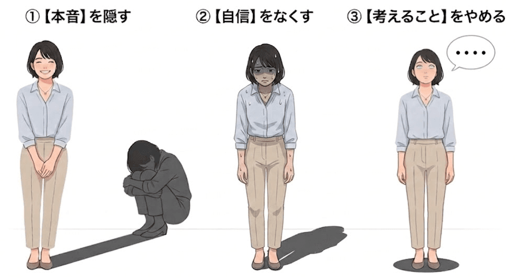 どうしたらいいか、分からなくなる