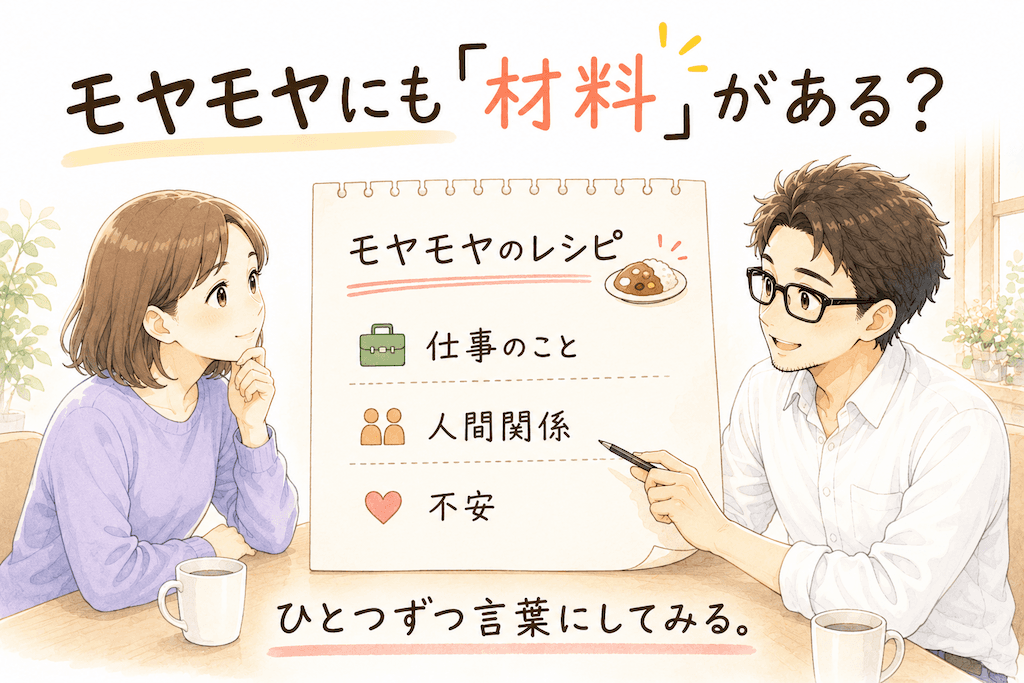 言葉にならない違和感にも材料がある