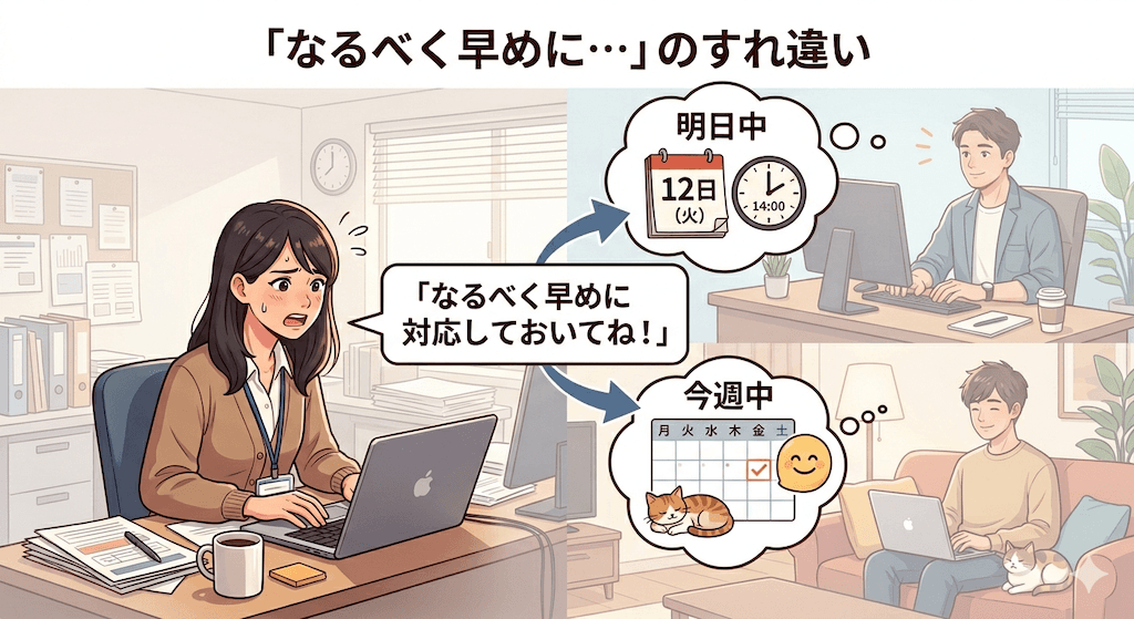 言葉のすれ違い