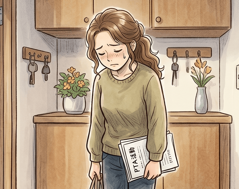 悩みを持ったママ友